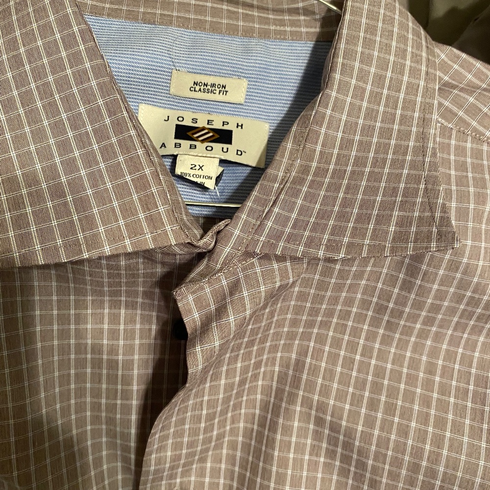 Mens long sleeve dress shirt